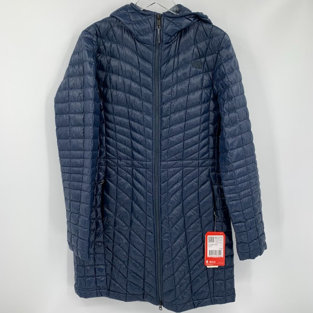 The North Face Thermoball hooded quilted puffer jacket coat women new XL X-Large